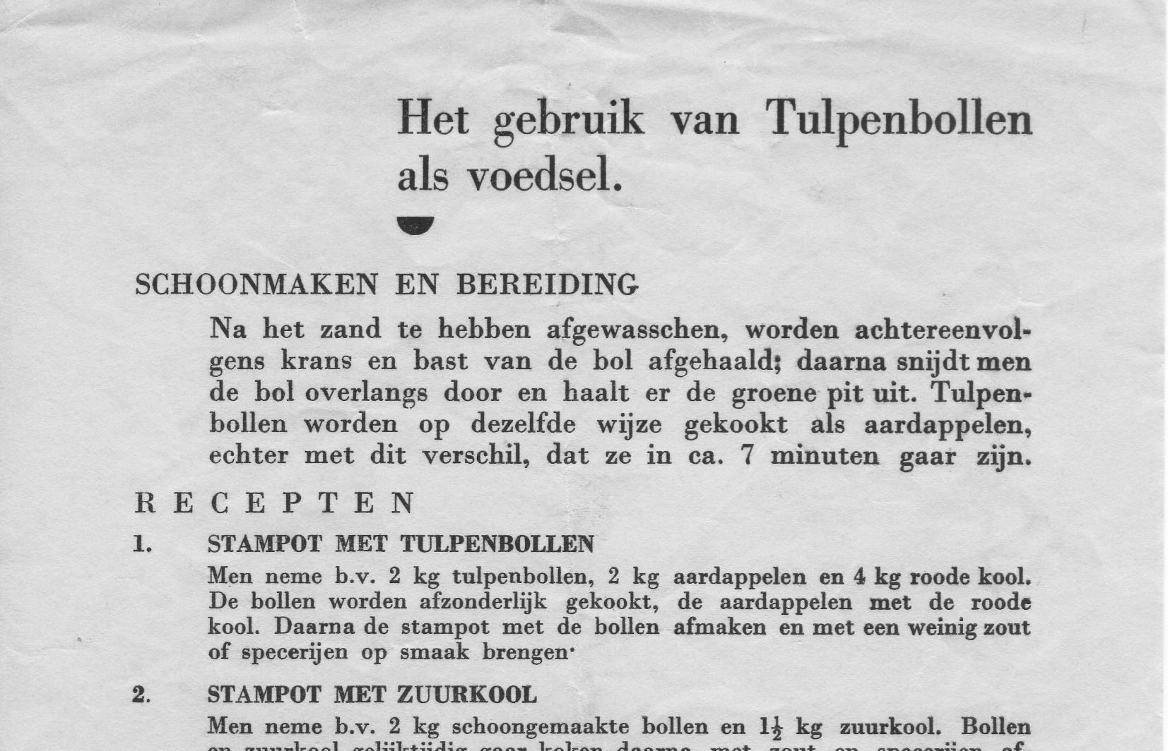 tulpenbollenrecept